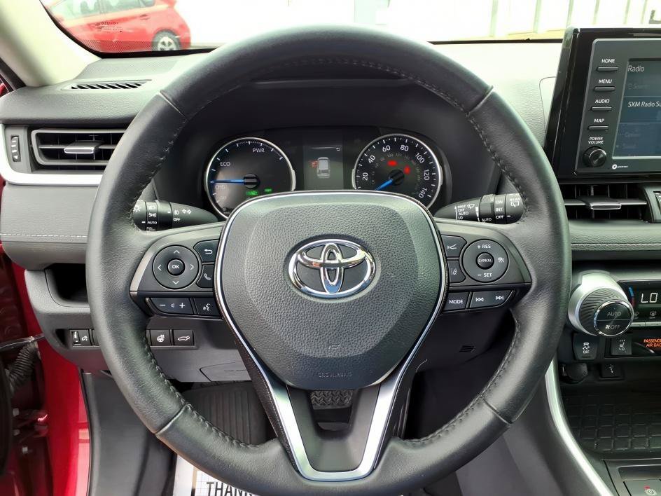 Used 2021 Ruby Flare Pearl Toyota Hybrid XLE Premium image 23