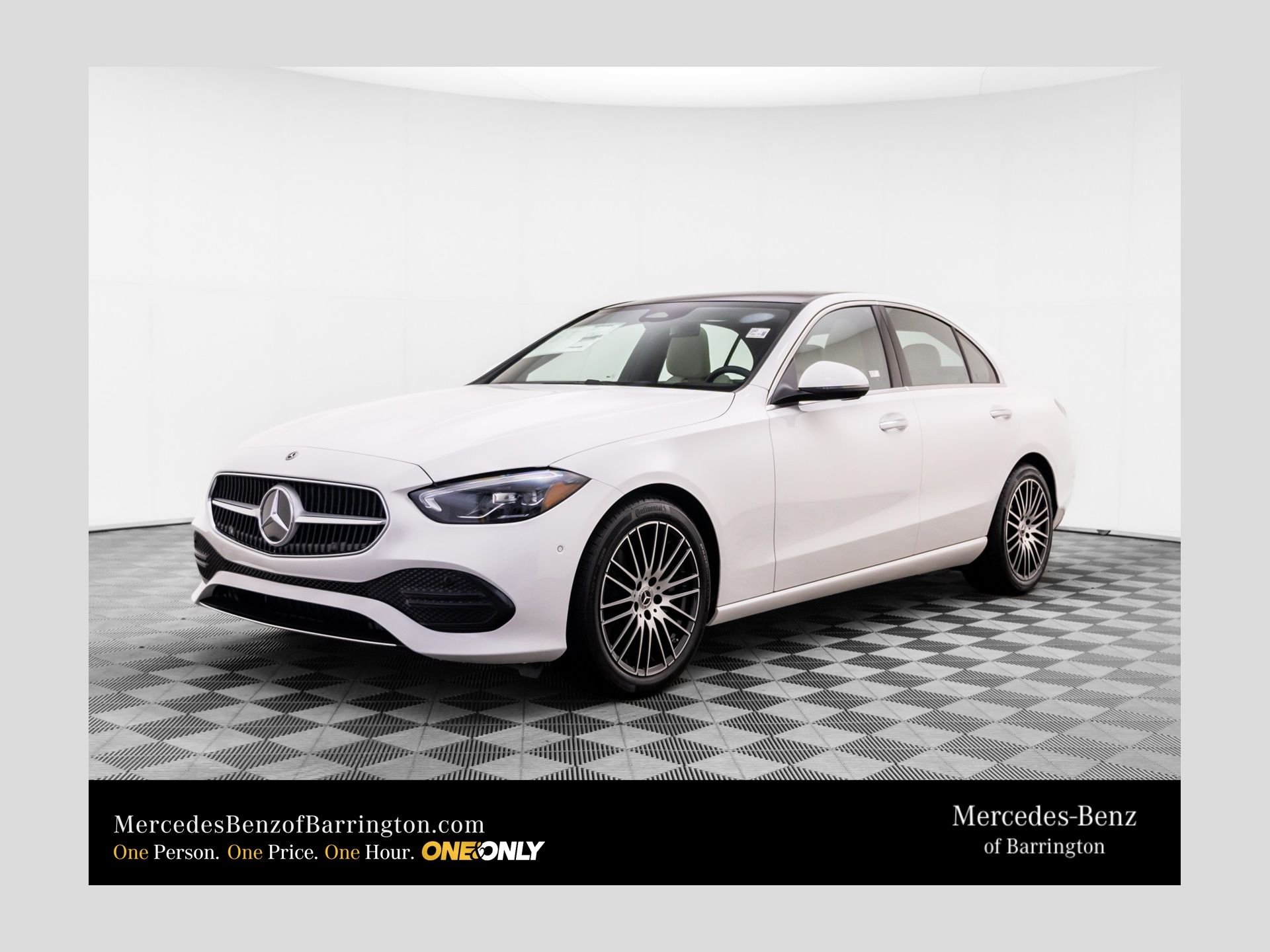 New 2026 Polar White Mercedes-Benz C 300 image 1