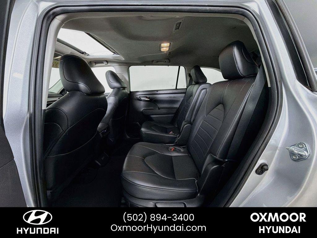 Used 2023 Celestial Silver Metallic Toyota Hybrid XLE image 24