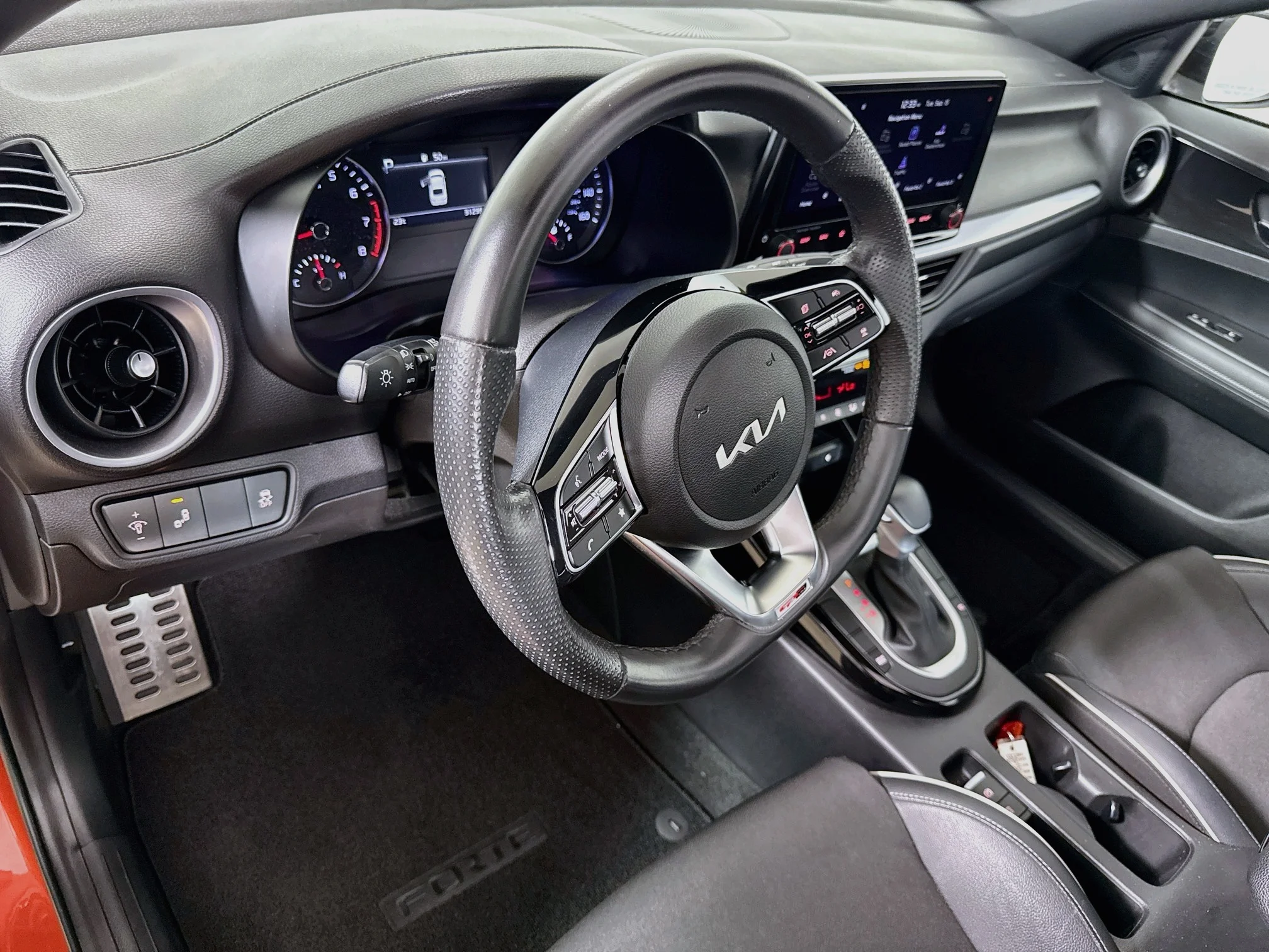 Used 2023 Fire Orange Kia GT-Line image 9