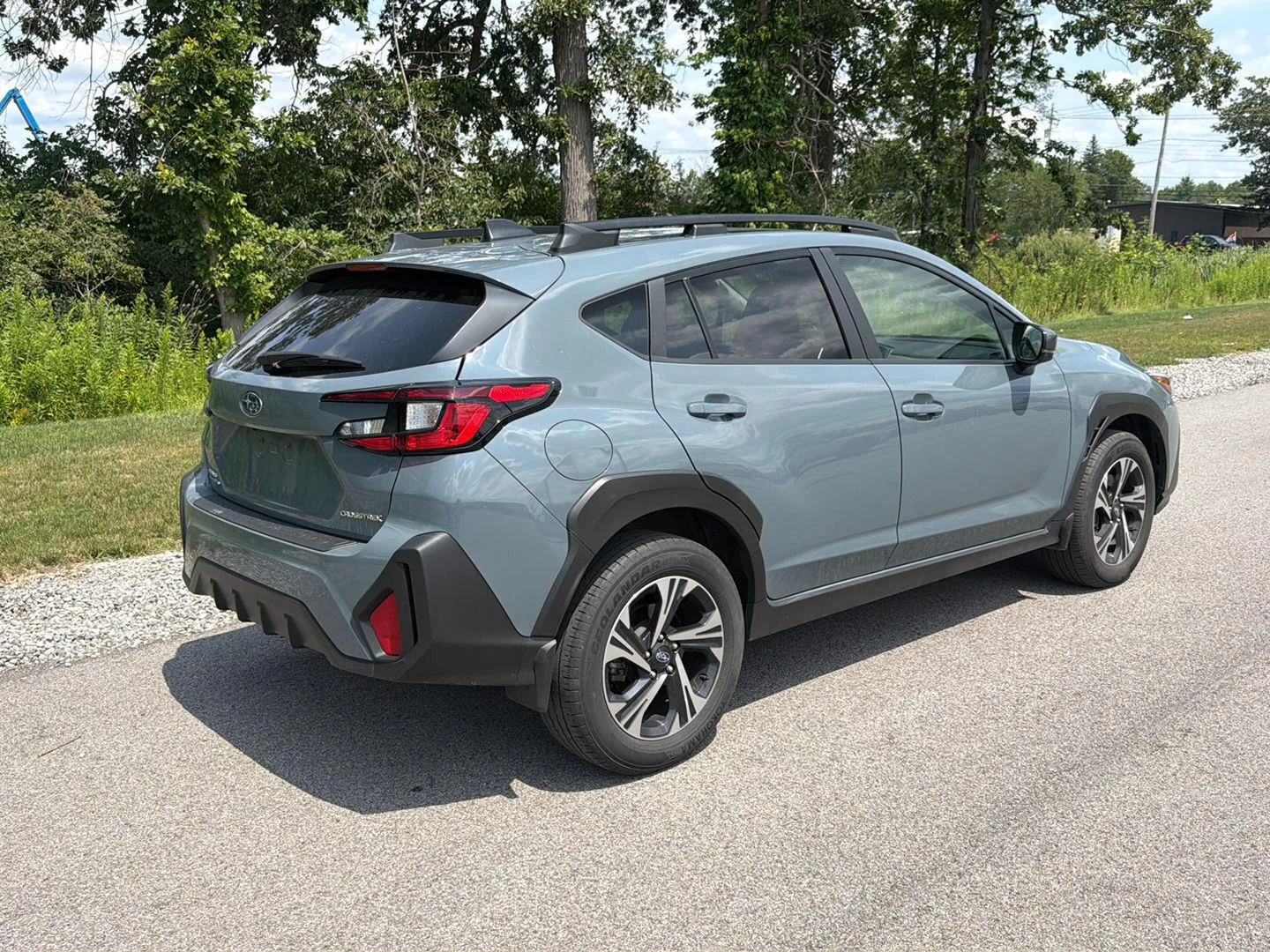 Used 2024 Offshore Blue Metallic Subaru Premium image 4