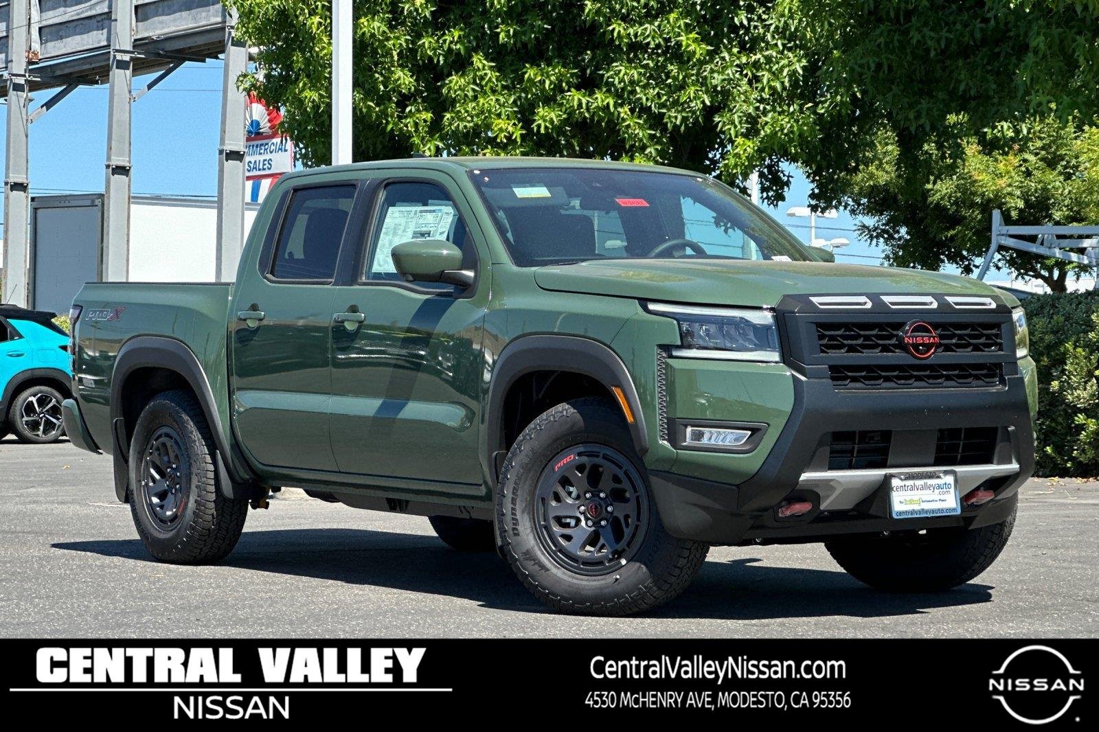 New 2026 Tactical Green Metallic Nissan PRO-X image 2