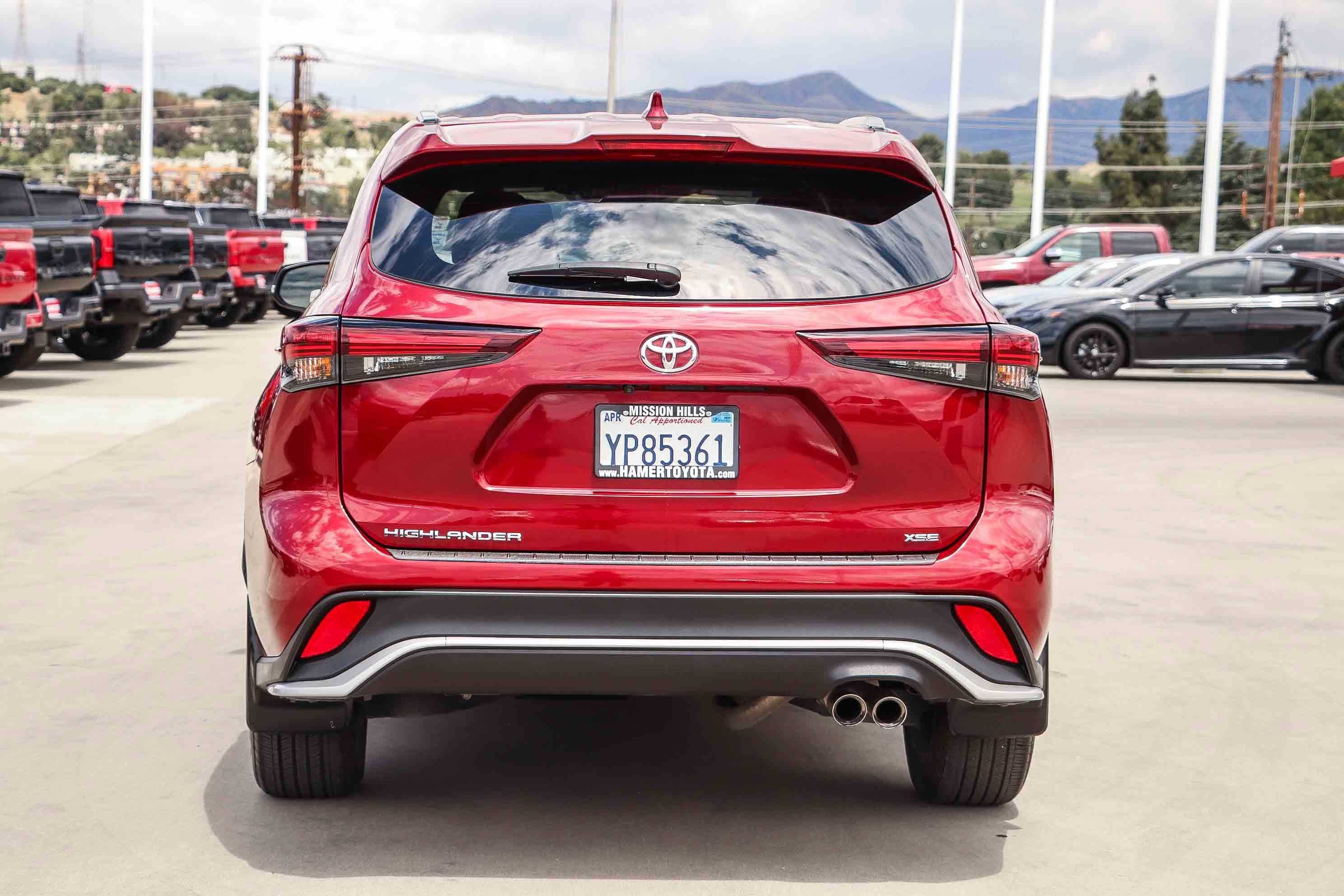 Used 2024 Ruby Flare Pearl Toyota XSE image 5