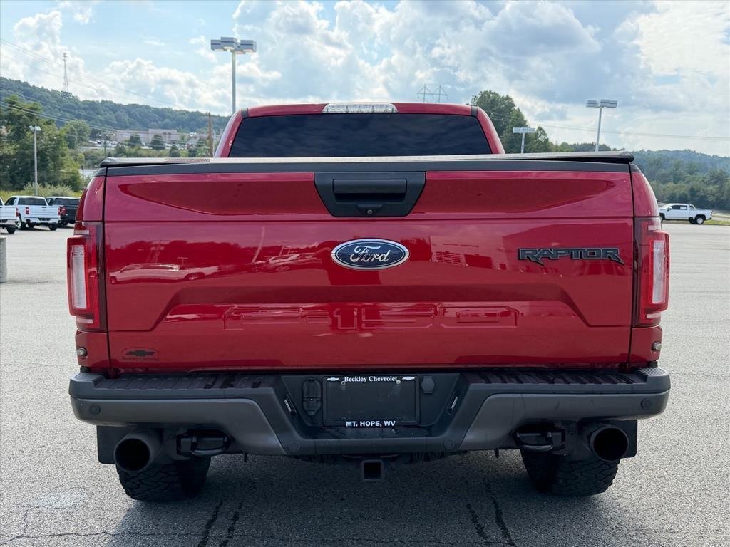 Used 2020 Rapid Red Metallic Tinted Clearcoat Ford Raptor image 4