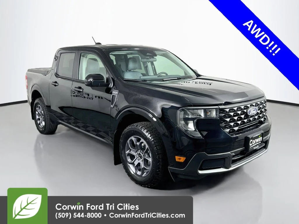 Certified Used 2025 Shadow Black Ford XLT image 1