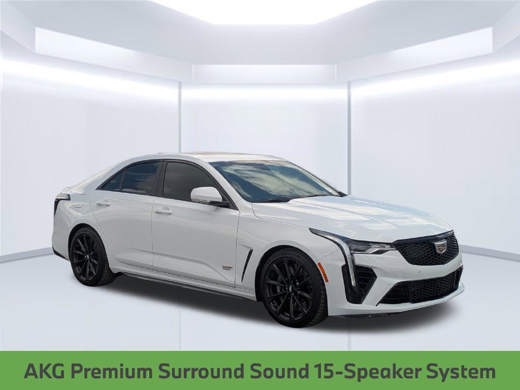 Used 2024 Summit White Cadillac V-Series image 9
