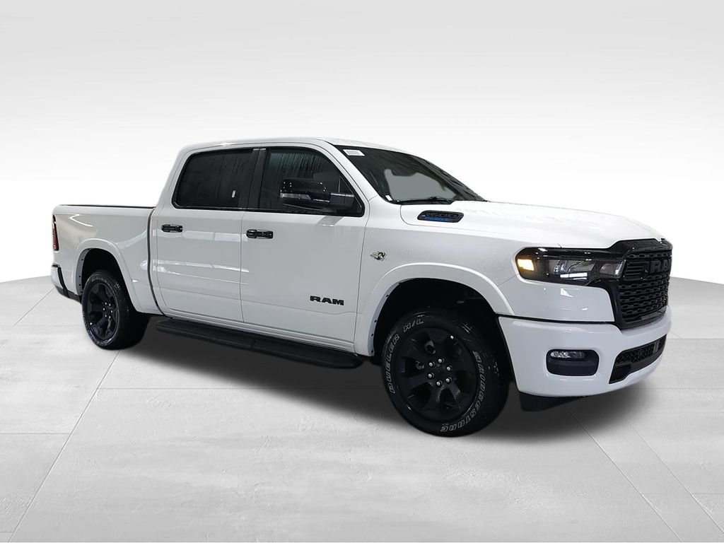 New 2026 Bright White Clear-Coat Exterior Paint RAM Big Horn/Lone Star image 2