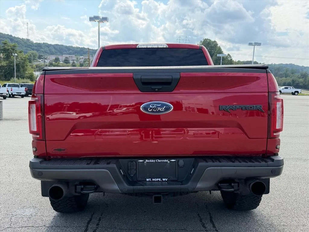 Used 2020 Rapid Red Metallic Tinted Clearcoat Ford Raptor image 4