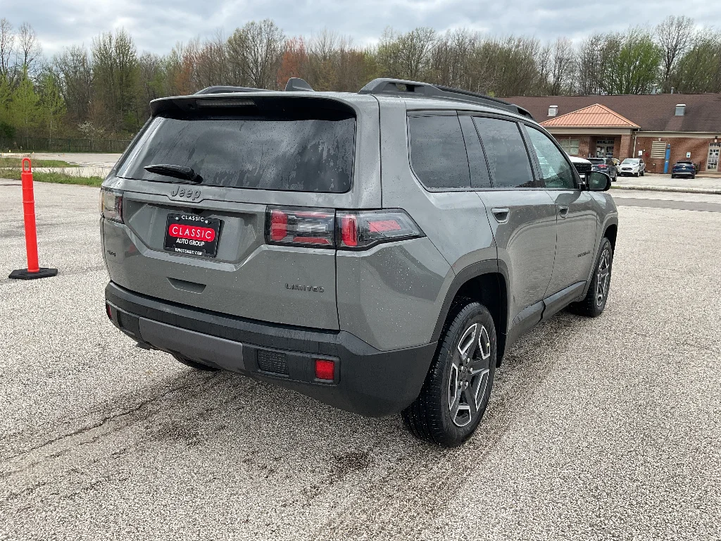 New 2026 Sting-Gray Clear-Coat Exterior Paint Jeep Limited 4x4 image 5