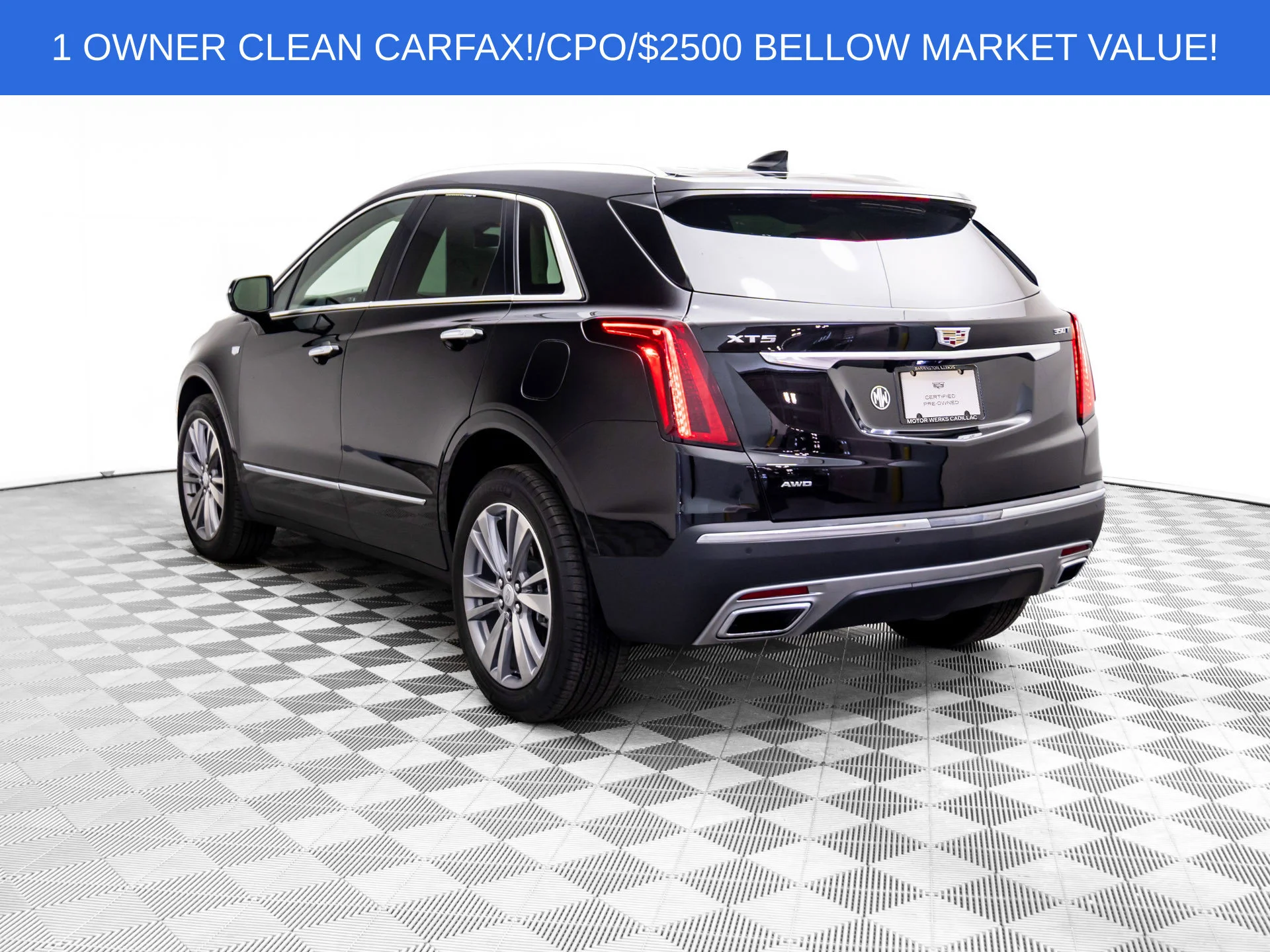 Used 2025 Black Cadillac Premium Luxury image 3