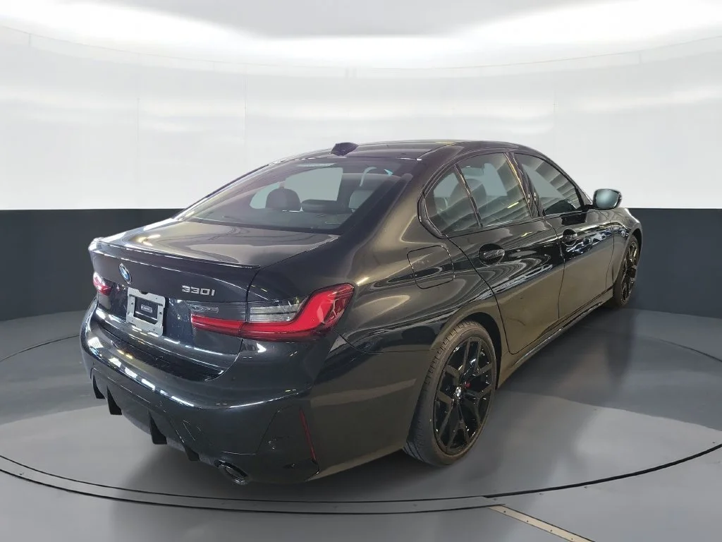 New 2026 Black Sapphire Metallic BMW 330i image 3