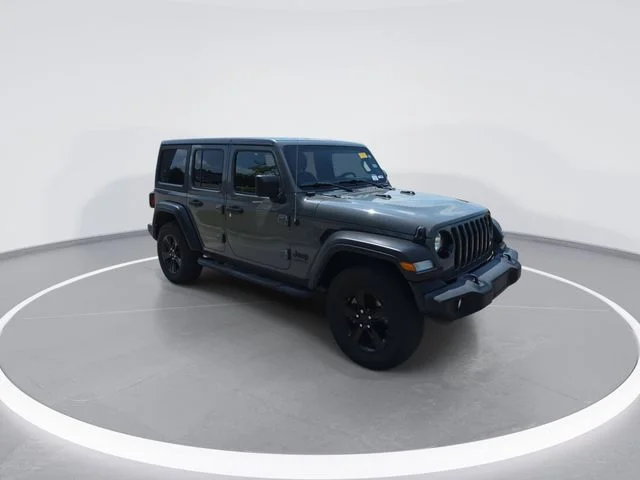Used 2020 Gray Jeep Unlimited Sport Altitude image 2