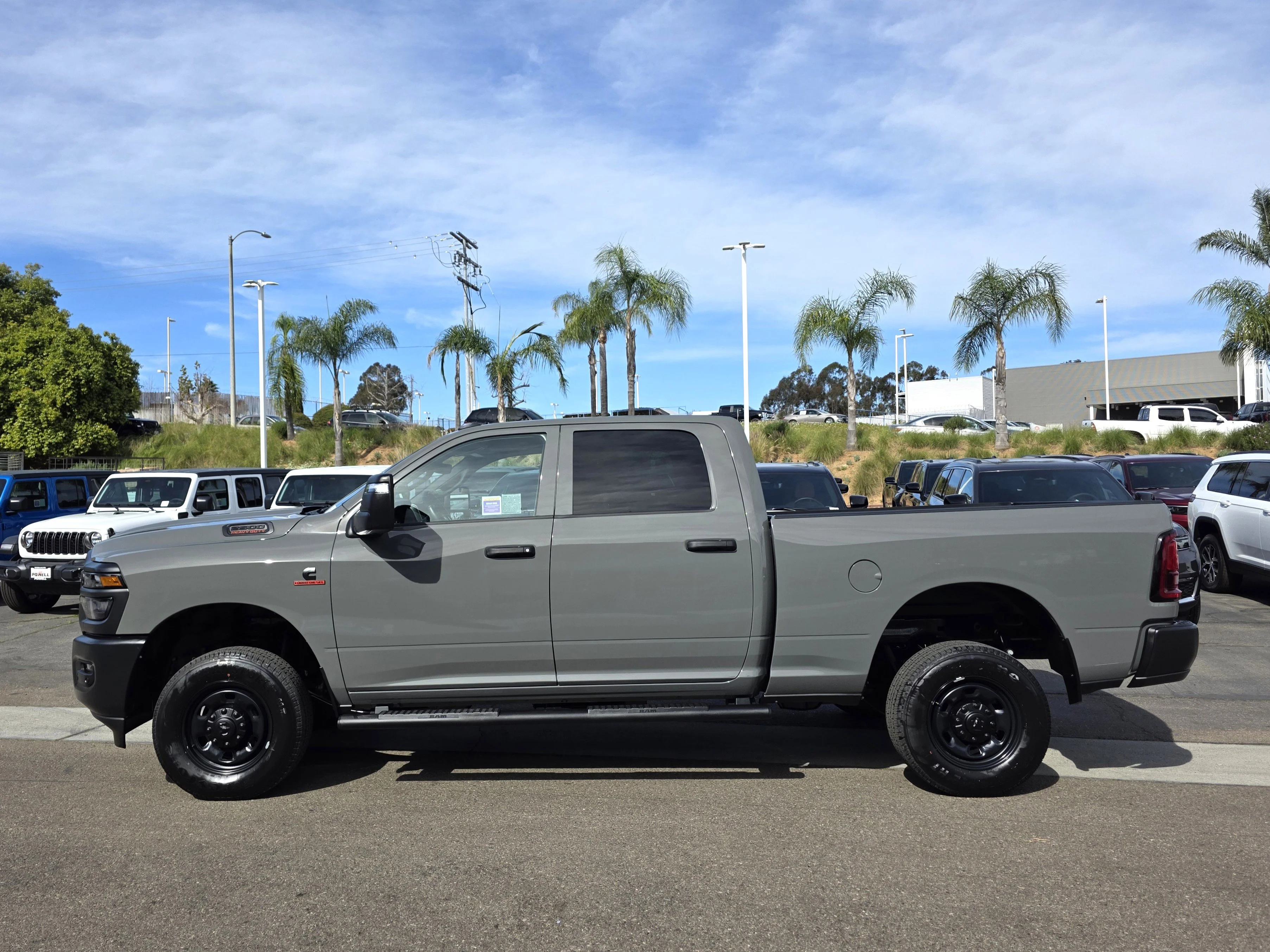 New 2026 Gray Clearcoat RAM Tradesman image 2