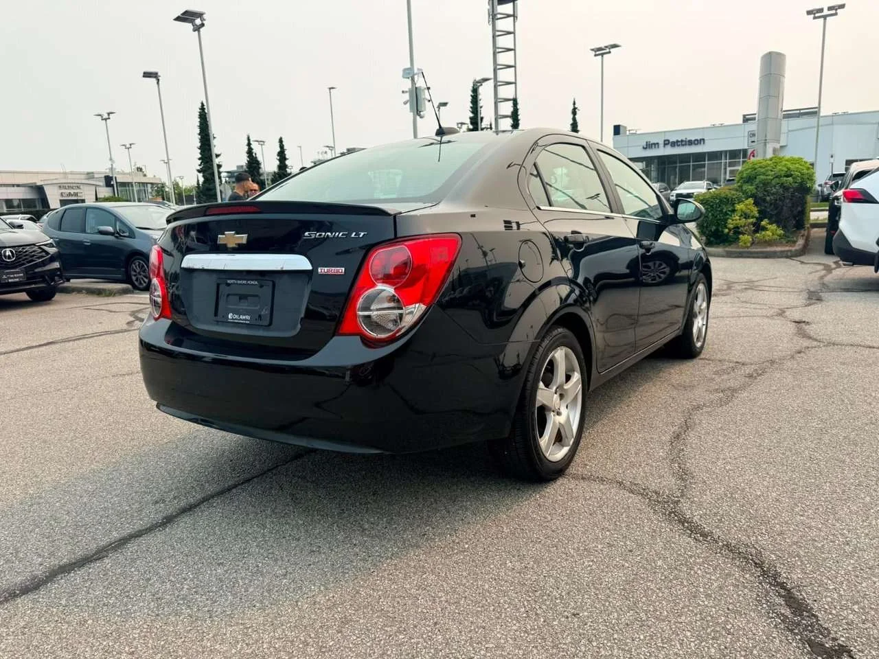 Used 2016 Mosaic Black Metallic Chevrolet Sedan LT - 6AT Dilawri Certified   Local BC   Clea image 5