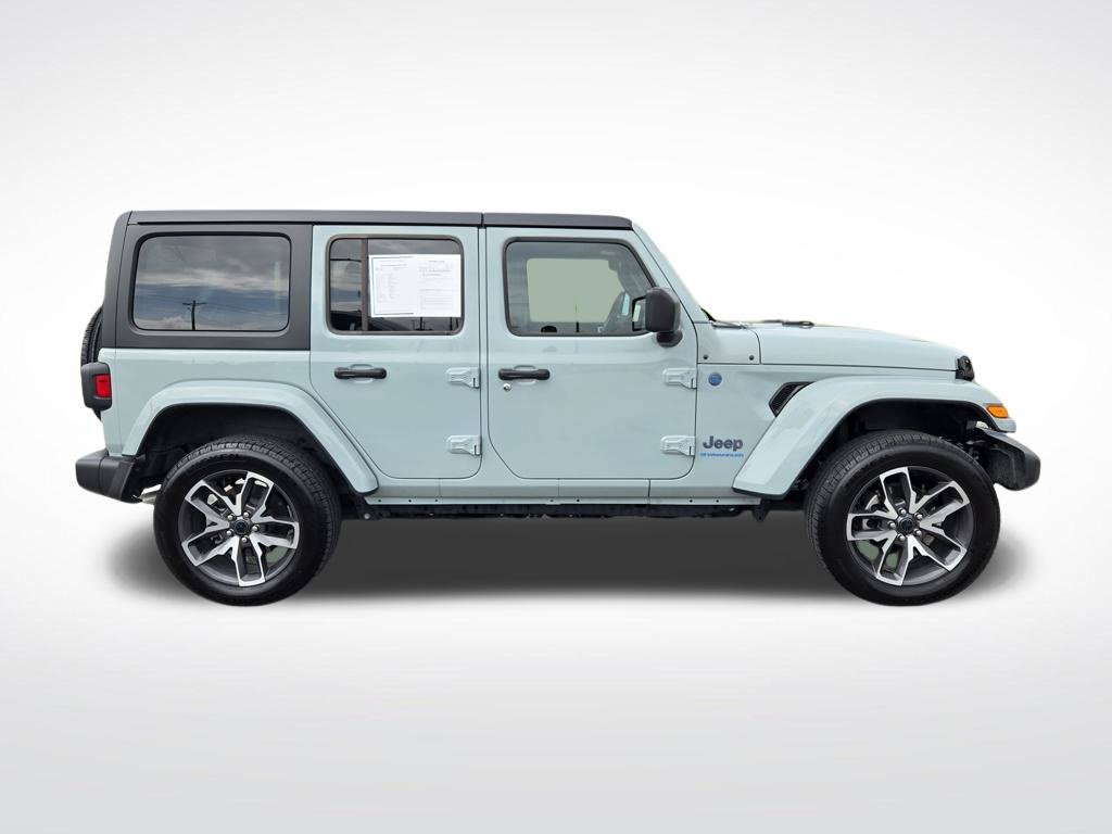 Used 2024 Gray Jeep Sport S 4xe image 2