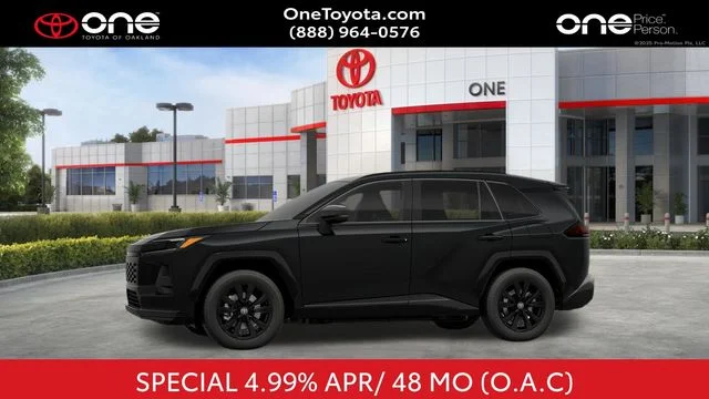 New 2026 Black Toyota SE image 6