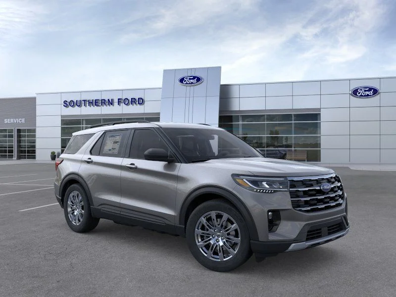 New 2026 Carbonized Gray Metallic Ford Active image 8