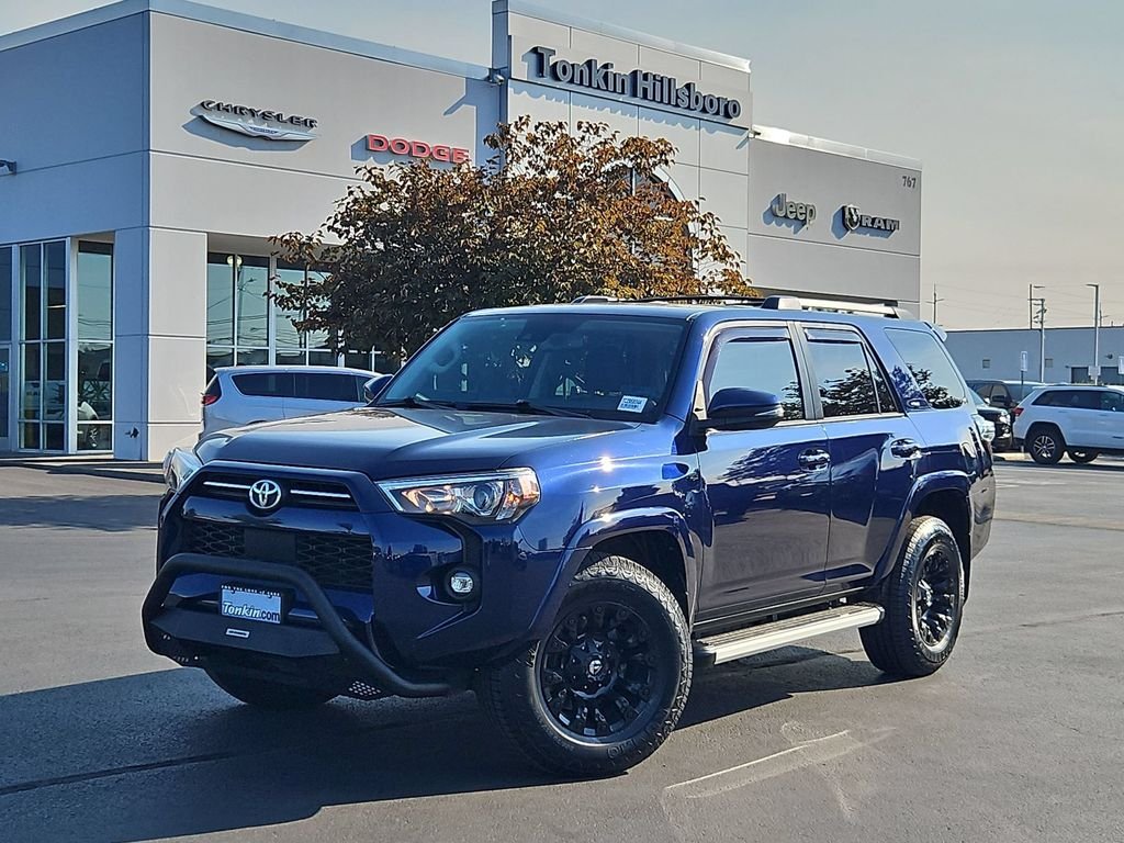 Used 2022 Nautical Blue Metallic Toyota SR5 Premium image 1
