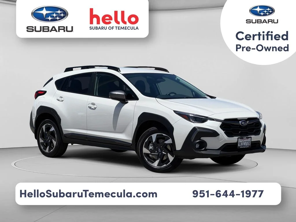 Certified Used 2024 White Subaru Limited image 1