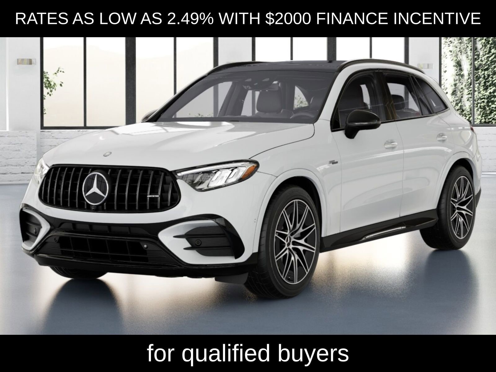 New 2026 Polar White Mercedes-Benz GLC 43 AMG® image 43