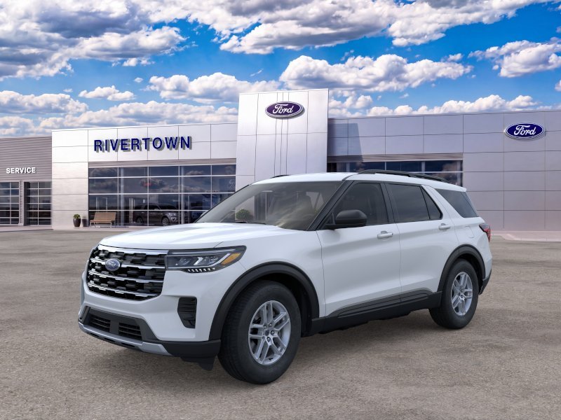 New 2026 Space White Metallic Ford Active image 1