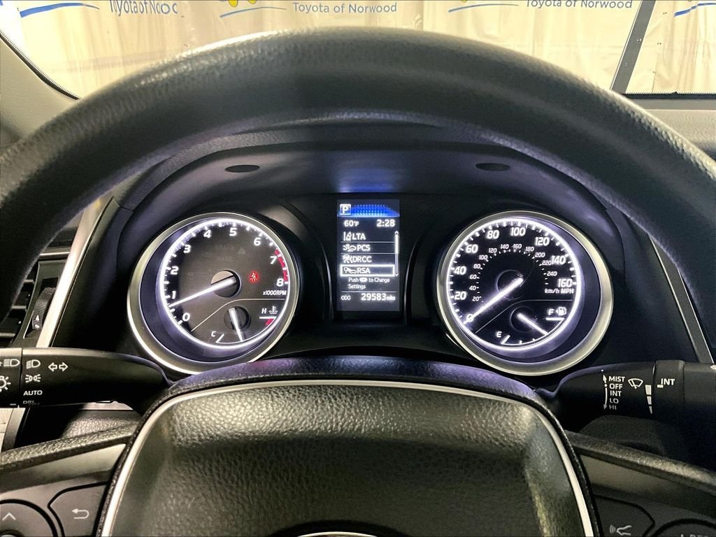 Used 2023 White Toyota LE image 24