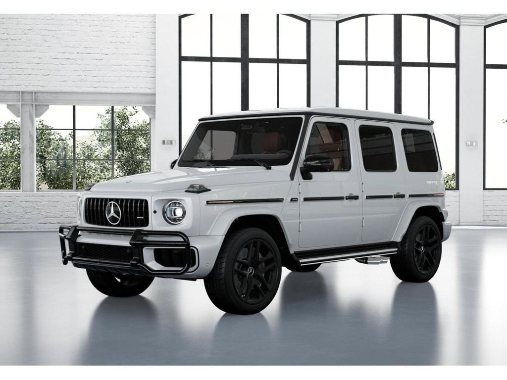 New 2027 MANUFAKTUR Moonlight White Metallic Mercedes-Benz AMG® G 63 SUV image 39