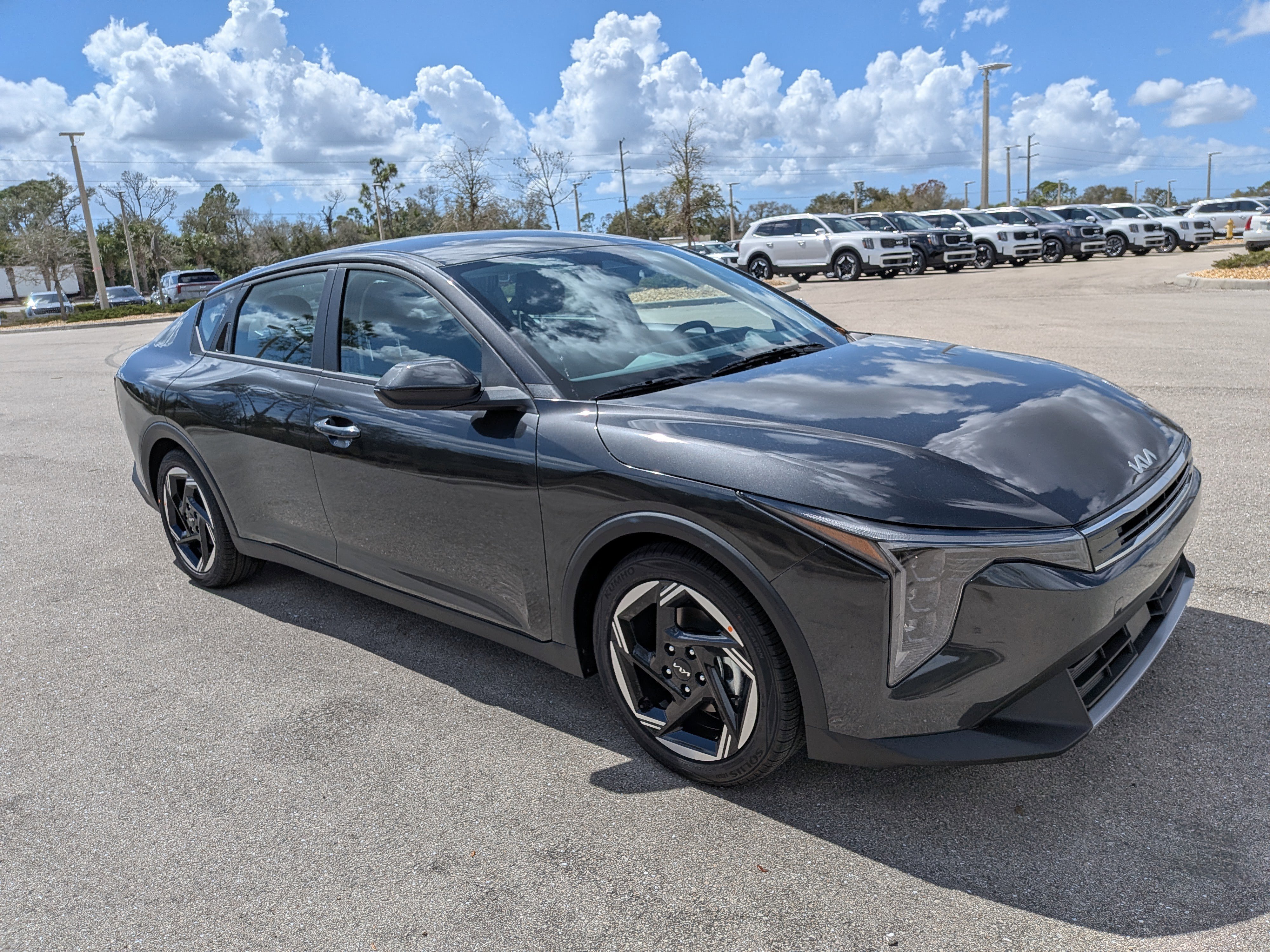 New 2026 Interstellar Gray Kia EX image 2