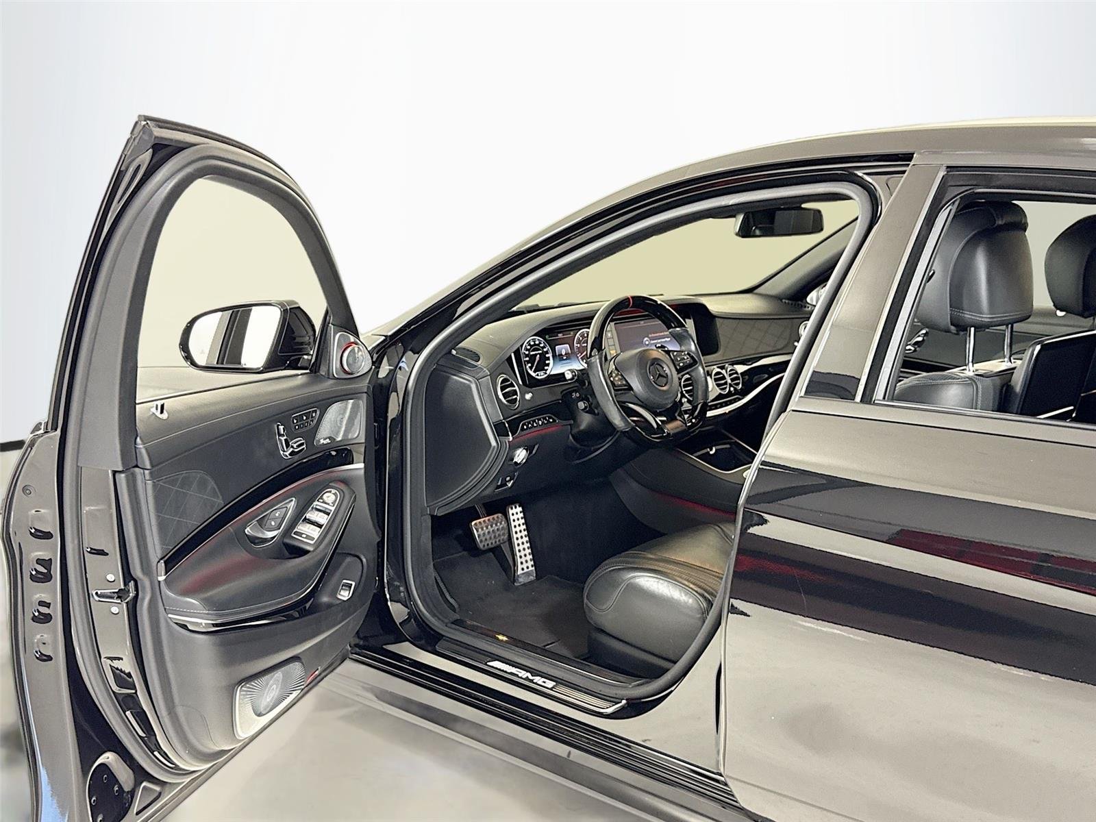 Used 2015 Obsidian Black Metallic Mercedes-Benz S 65 AMG® | Rear TVs | RennTech Upgrades image 12