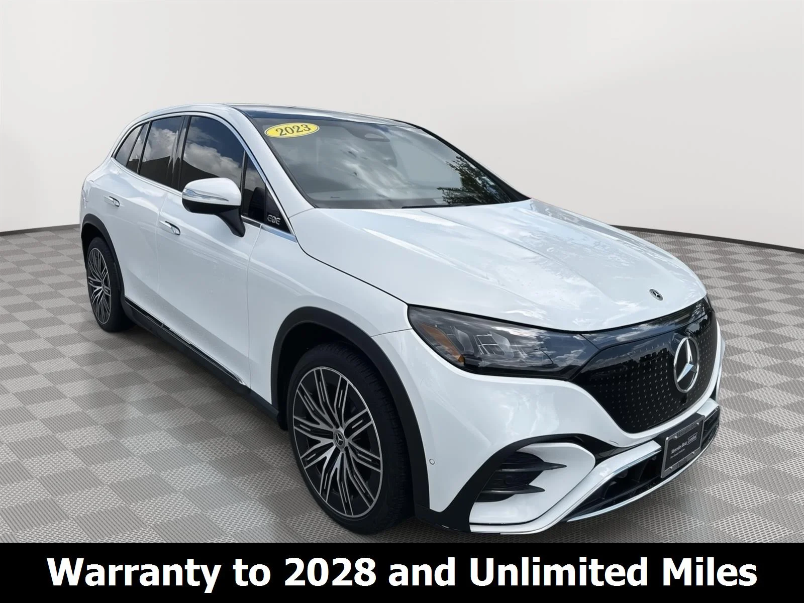 Certified Used 2023 Polar White Mercedes-Benz EQE 350+ image 1