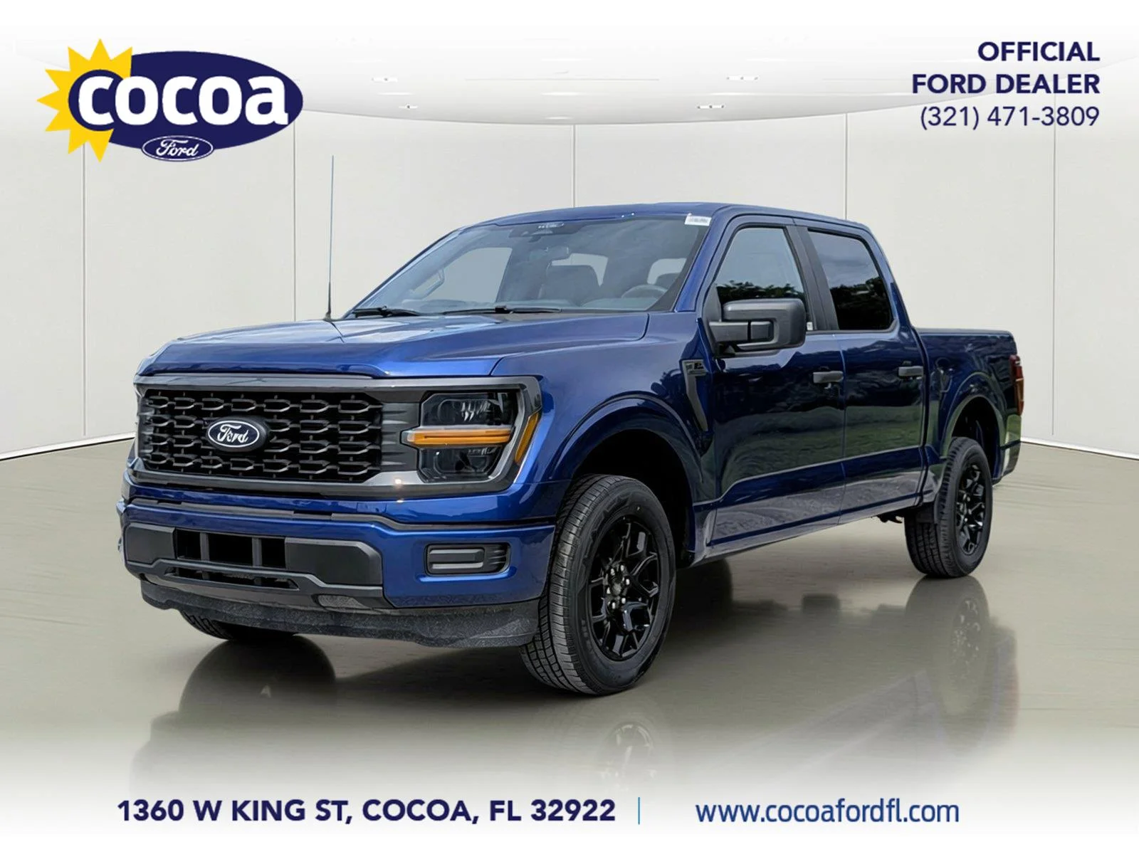 New 2026 Argon Blue Metallic Ford STX® image 1