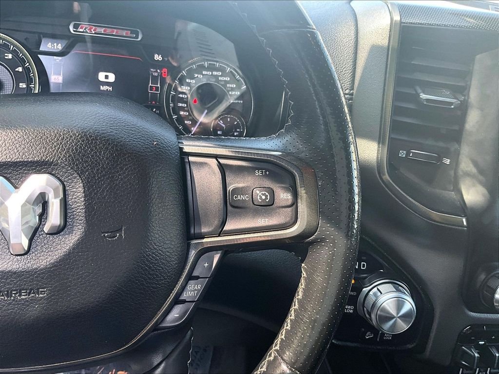 Used 2021 Bright White Clearcoat Ram Rebel image 24