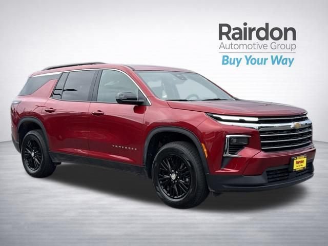 Used 2025 Radiant Red Tintcoat Chevrolet AWD LT image 1