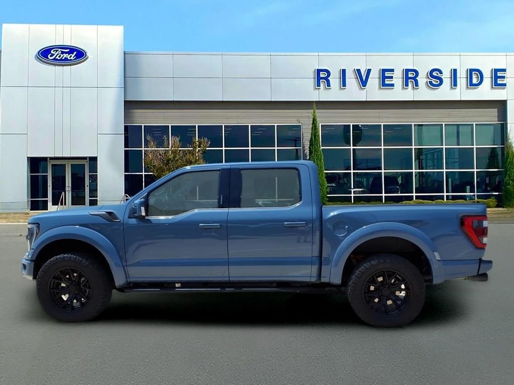 Used 2023 Azure Gray Metallic Ford Raptor image 4