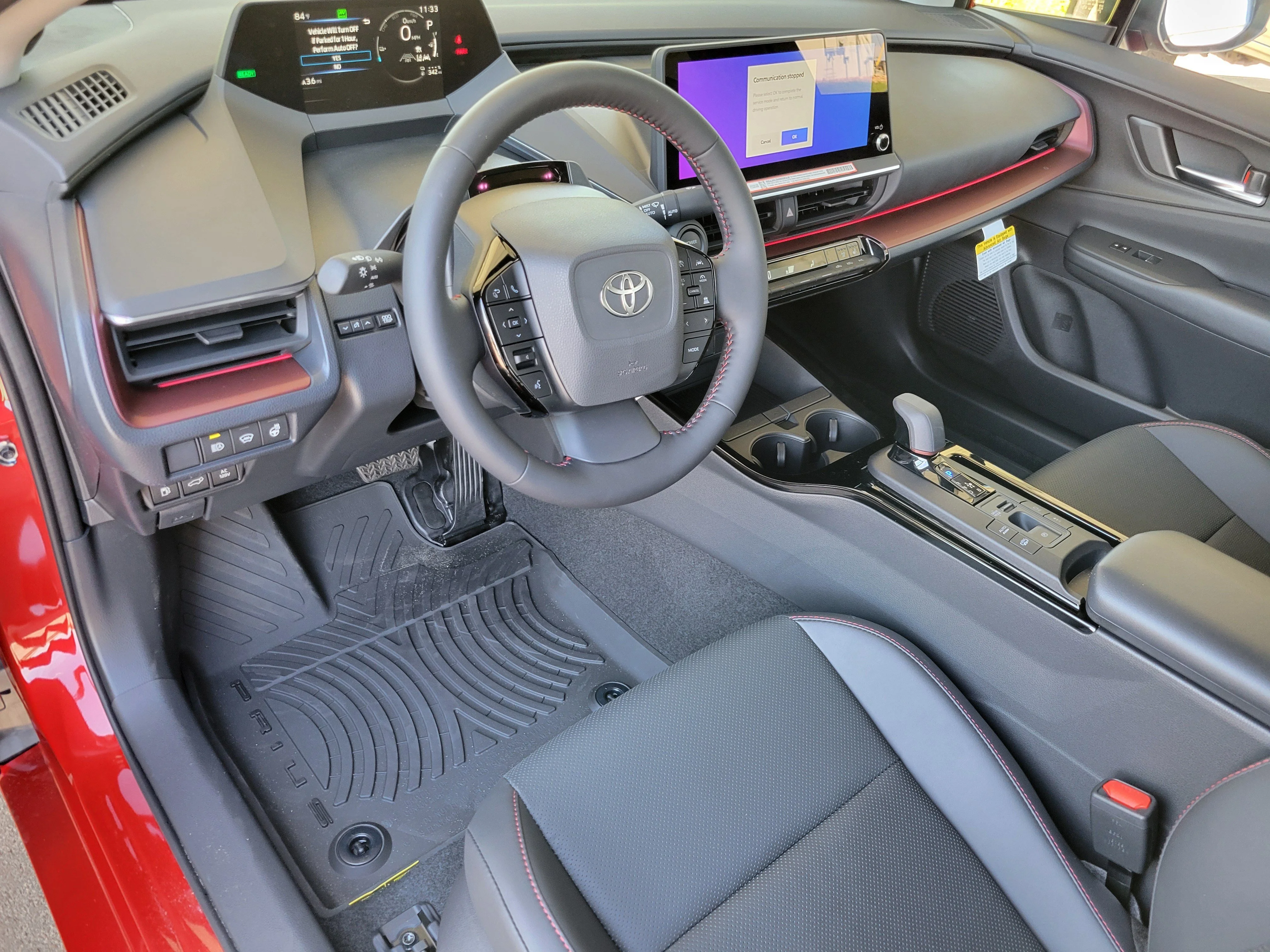 New 2026 Red Toyota XSE Premium image 4