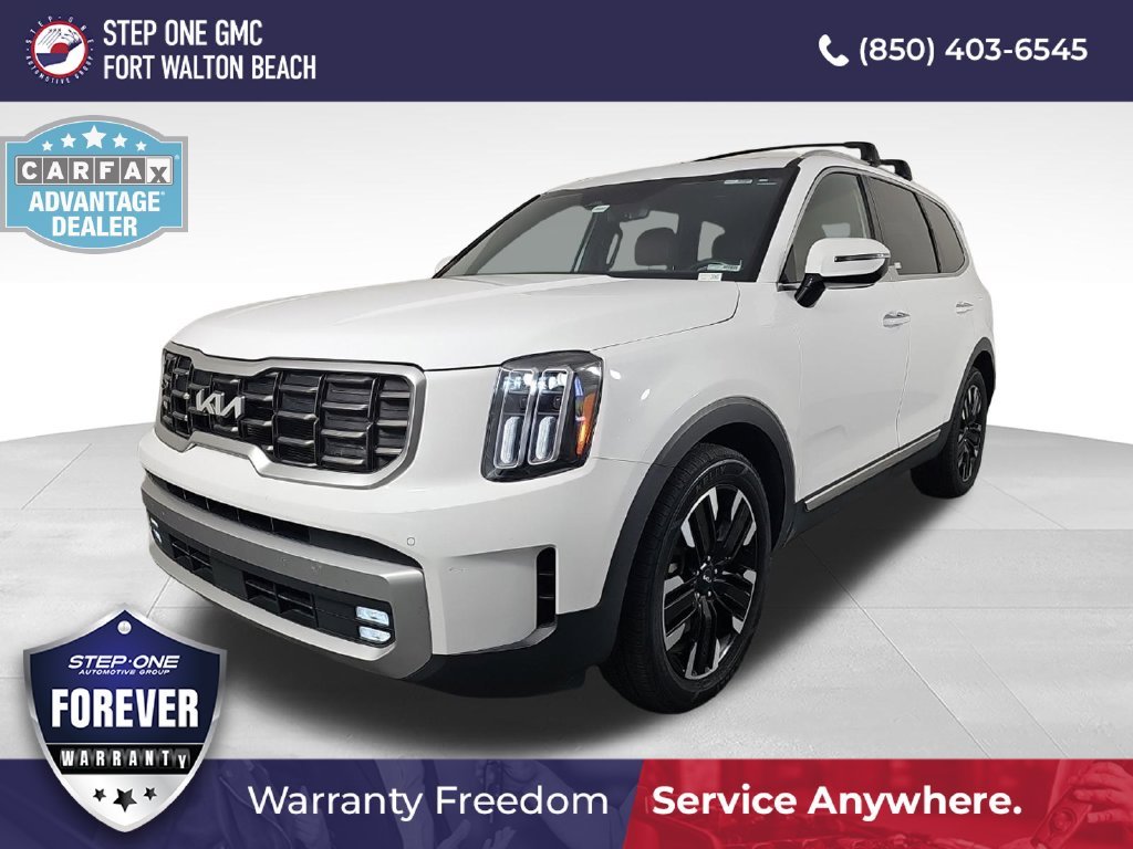 Used 2023 White Kia SX-Prestige image 2