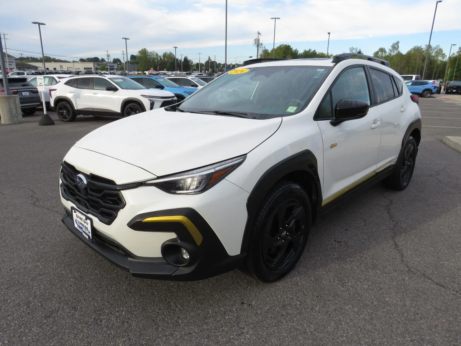 Used 2024 Crystal White Pea Subaru Sport image 12