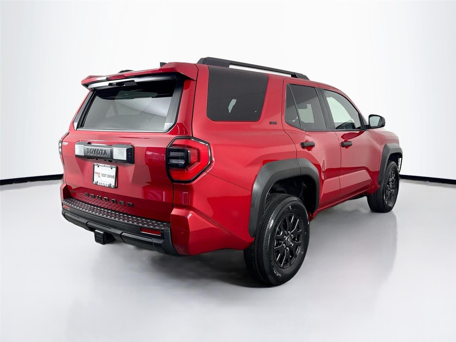 Certified Used 2025 Supersonic Red Toyota SR5 image 2