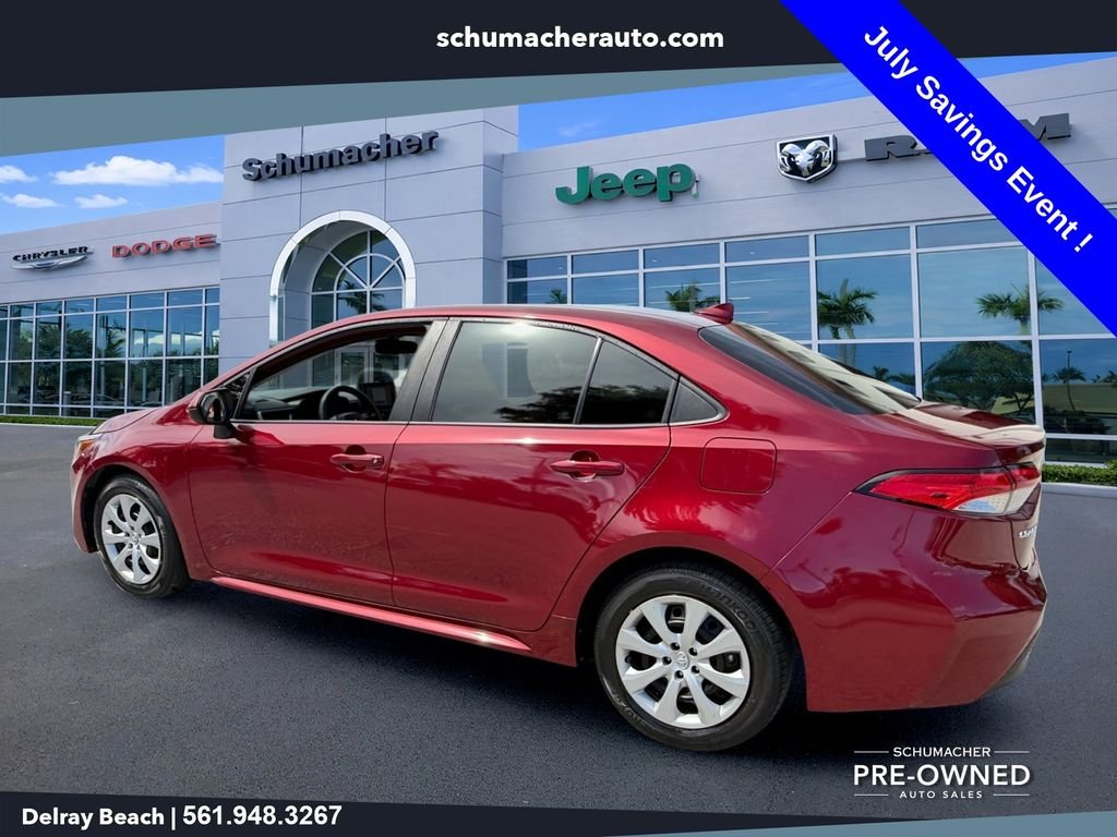 Used 2023 Red Toyota LE image 5