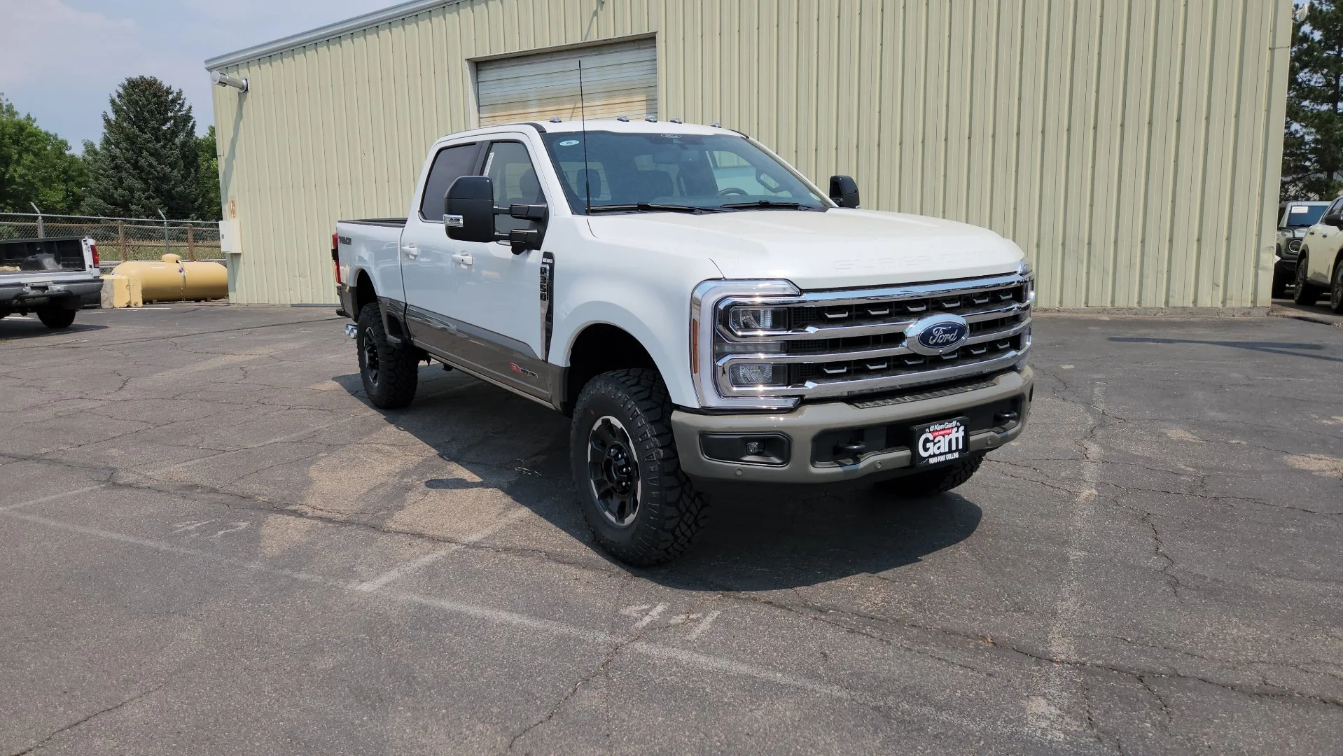 New 2026 Star White Metallic Tri-Coat Ford King Ranch image 9