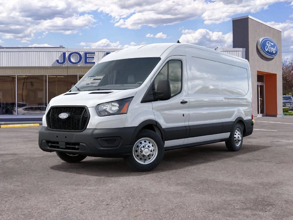 New 2027 Oxford White Ford Cargo Van image 3