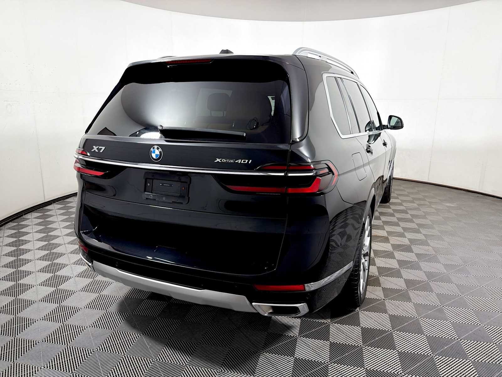 Certified Used 2024 Black Sapphire Metallic BMW xDrive40i image 6