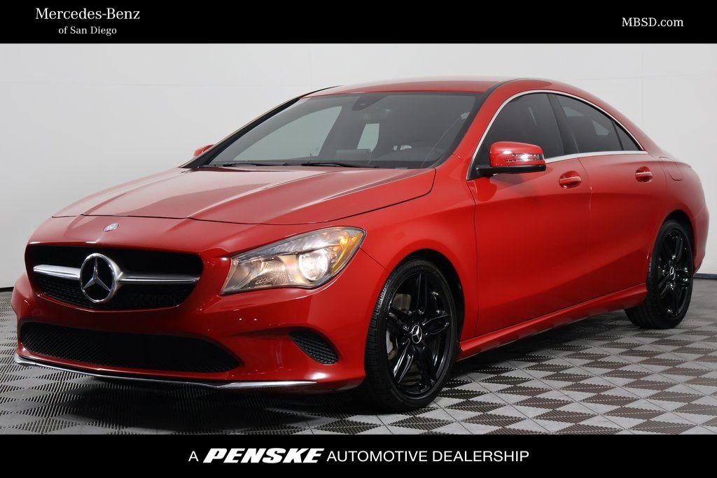 Used 2017 Jupiter Red Mercedes-Benz CLA 250 image 1