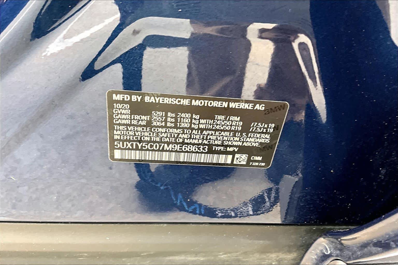 Used 2021 Phytonic Blue Metallic BMW xDrive30i image 37