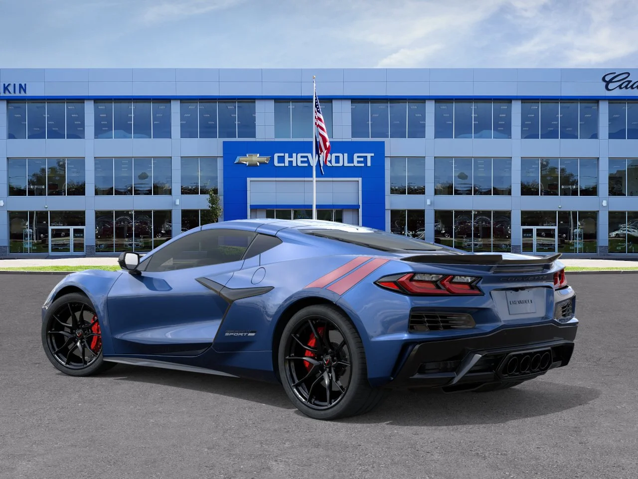 New 2027 Admiral Blue Metallic Chevrolet 2LT image 3