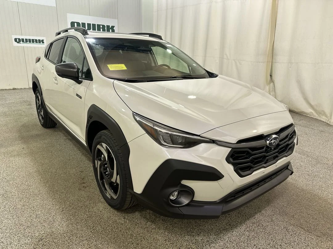 New 2026 Crystal White Pearl Subaru Limited Hybrid image 1