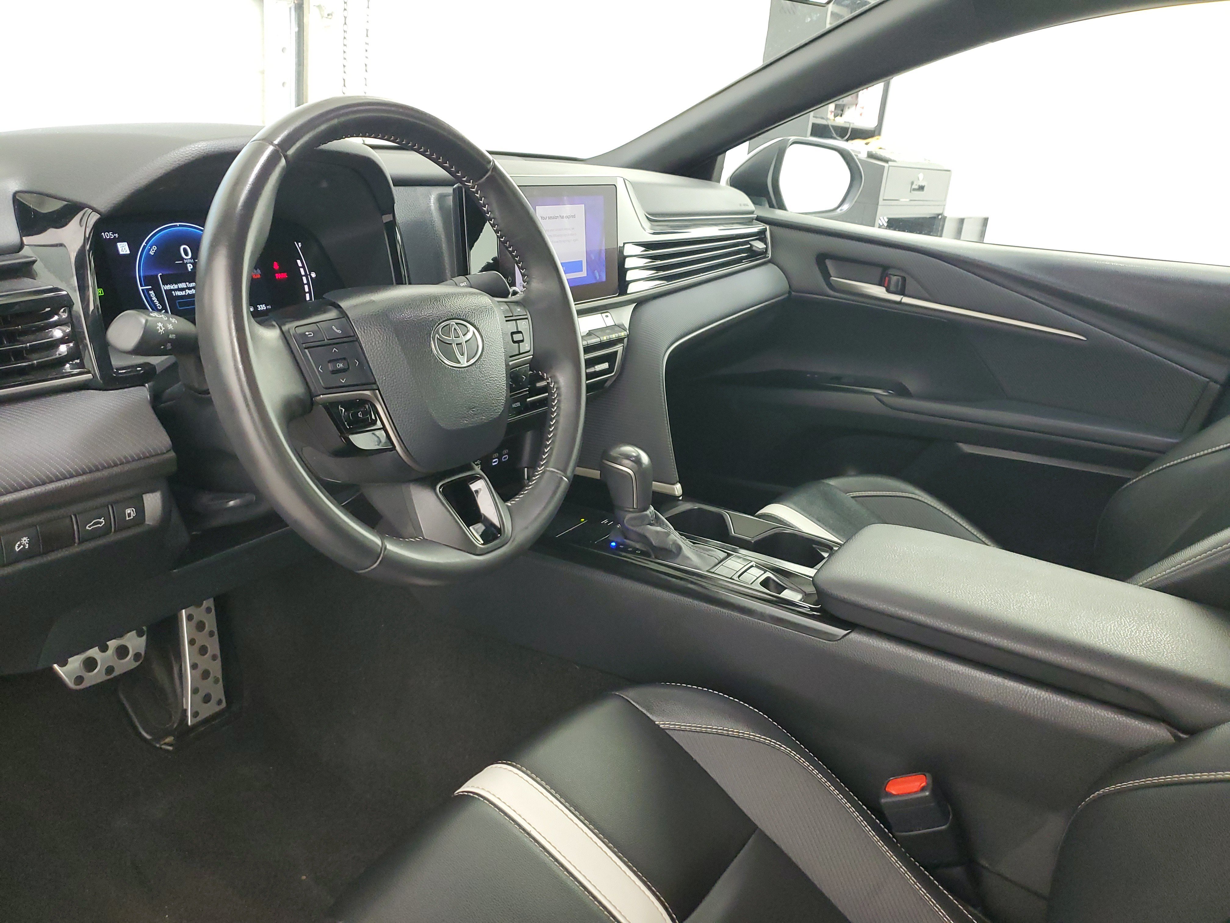Used 2025 Black Toyota SE image 12