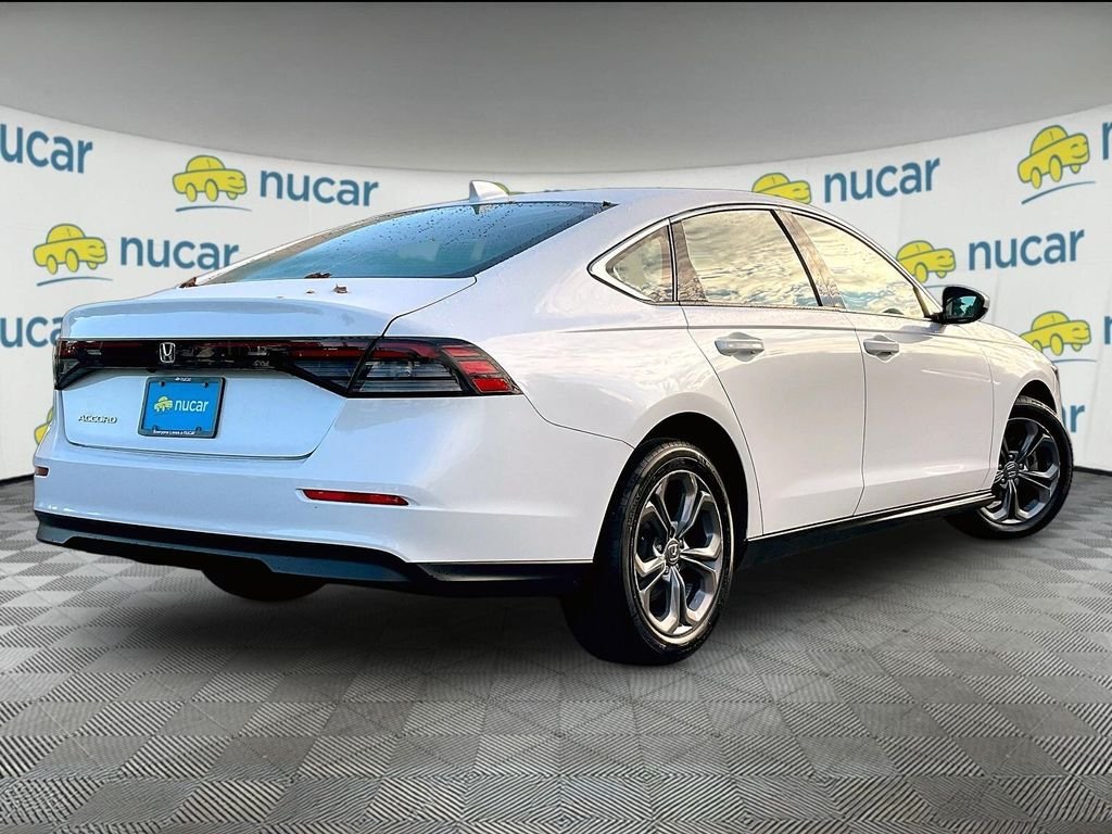 Used 2024 Platinum White Honda EX image 6