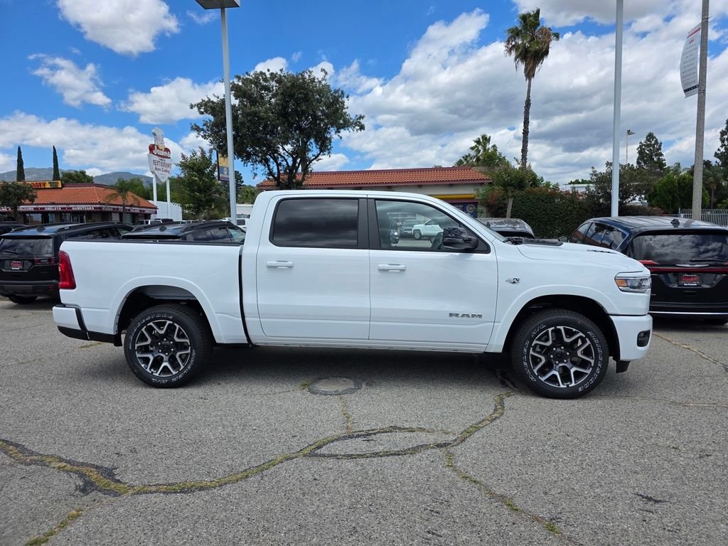 New 2026 Bright White Clear-Coat Exterior Paint RAM Laramie image 3