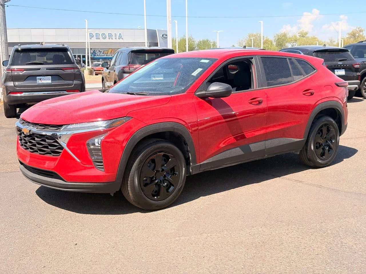 Used 2026 Apex Red Chevrolet LS image 1